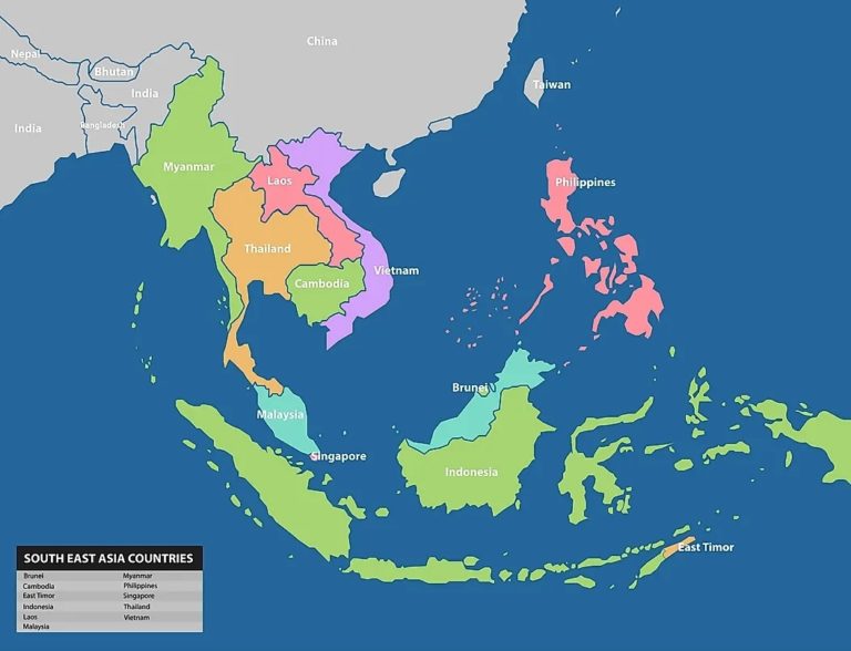 Souteast Asia Map